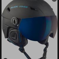 casco black crevice da sci/snowboard