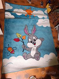 Tappeto Cameretta Bimbi - Coniglietto e Ape (160x2