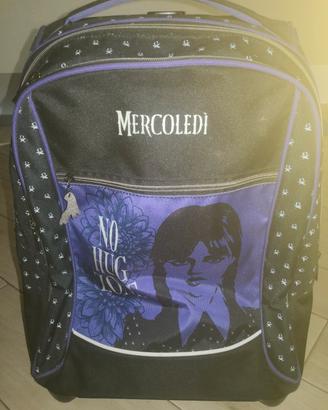 zaino trolley Mercoledì Addams 