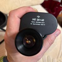 Monocolo sovietico ottica vintage alta qualità