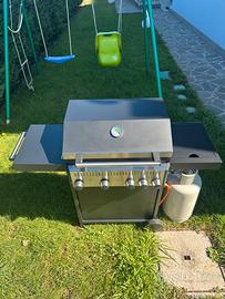 Barbecue a gas