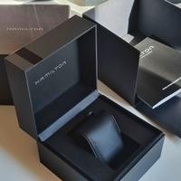 Scatola Box completa Orologio Hamilton 