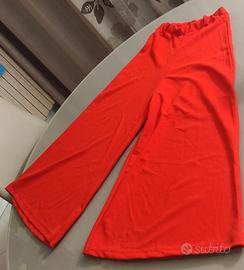 Pantalone palazzo rosso