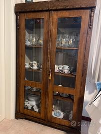 Cristalliera ( o libreria) in legno