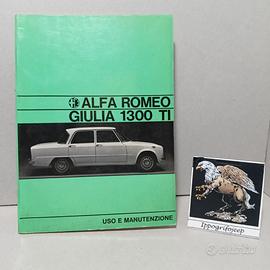 Alfa Romeo Libretto uso e manutenzione Giulia 1300