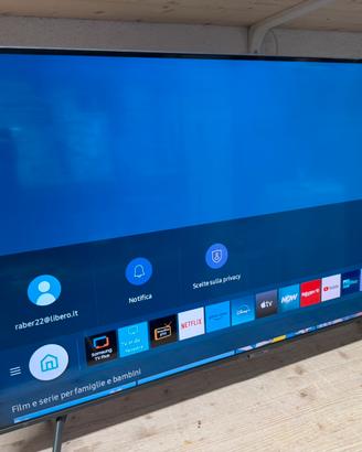 TV SAMSUNG 43 POLLICI SMART 4K T2 UE43CU7170U