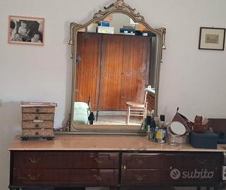 camera da letto matrimoniale stile liberty 