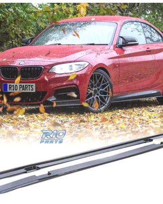 AGGIUNTE PEDANE BMW F22 F23 LOOK M PERFORMANCE NER