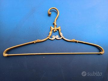 gruccia in ottone vintage pezzo unico 