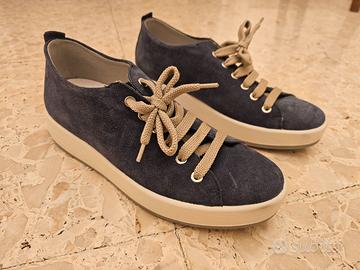 Sneakers Igi&co donna n.40 color jeans (Mai usate)