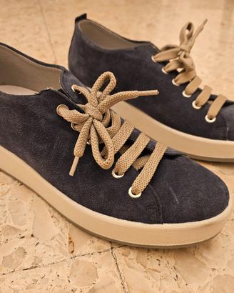 Sneakers Igi&co donna n.40 color jeans (Mai usate)