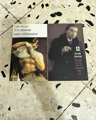 Coppia Romanzi Francesi d'Autore | Gilles Rozier +