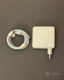 Caricatore Apple MacBook USB-C 61W A1947 + cavo 2m