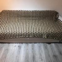 Coperta/copriletto fatto a mano in pura lana