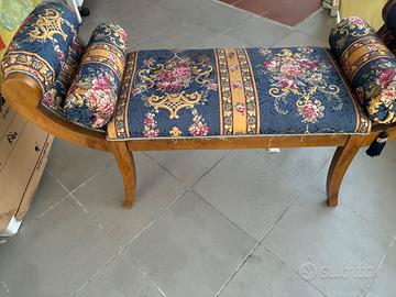 Panca in legno - panca letto - vintage