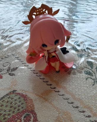 "Q version" (chibi) di Yae Miko di Genshin Impact