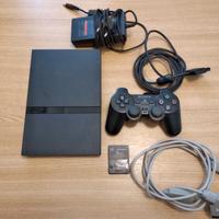 PLAYSTATION 2 Slim nera