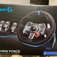 Logitech G29 Driving Force + pedaliera + supporto 