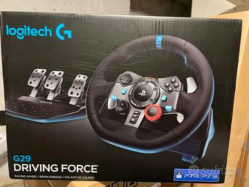 Logitech G29 Driving Force + pedaliera + supporto 