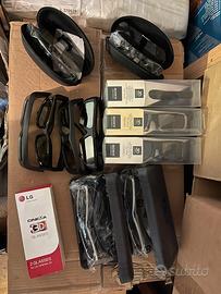 Occhiali 3D TV varie marche