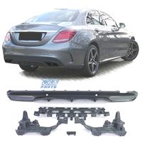 DIFFUSORE MERCEDES CLASSE C W205 AMG 15-21 LOOK C6
