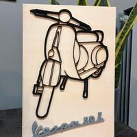 Quadretto vespa