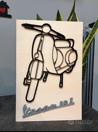 Quadretto vespa