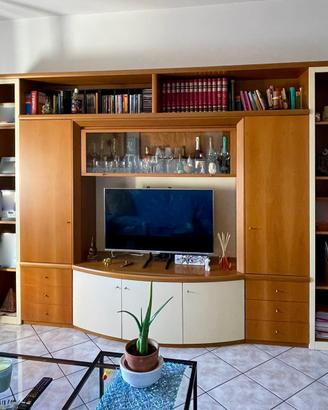 Libreria + divano a letto con isola gratis