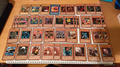 lotto carte rare Yu-Gi-Oh 
