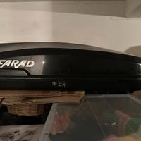 Box tetto auto - porta sci - con barre