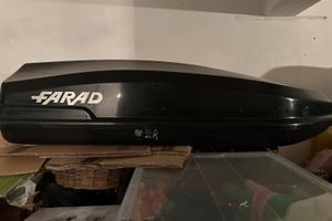 Box tetto auto - porta sci - con barre