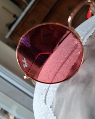 ray-ban round metal 55