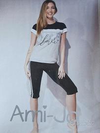 Pigiama donna Pantalone pinocchietto tg s