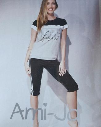 Pigiama donna Pantalone pinocchietto tg s