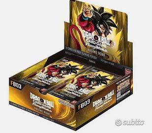 DRAGON BALL SUPER CARD FUSION WORLD FB03 EU BOX 24
