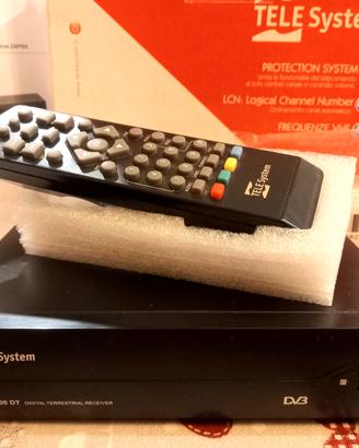 decoder digitale terrestre TELEsystem TS6100 DT