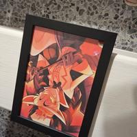 quadretto cornice 13x18 hazbin hotel lucifero