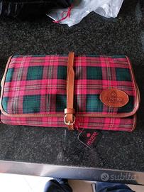 Borsa beauty-case Hunters Royal Tartan, Nuovo