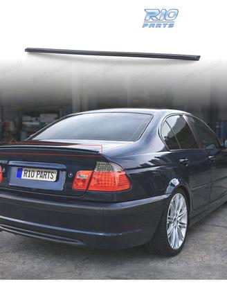 SPOILER BMW E46 SEDAN 98-05 LOOK M NERO LUCIDO