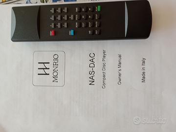 Lettore CD Hi-End Monrio NAS-DAC