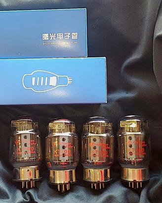 Quartetto Valvole SHUGUANG KT100 Matched   NUOVE
