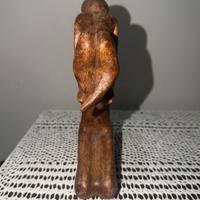 Scultura in Legno Maternità Artigianale