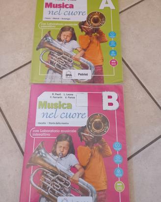 Libro musica scuola media Musica nel cuore