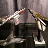 2 aereo alluminio Thunderflash F-84F TORNADO vinta