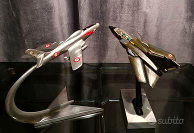 2 aereo alluminio Thunderflash F-84F TORNADO vinta