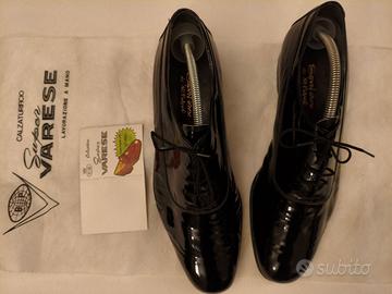 Scarpe di vernice nere da uomo