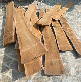 Assi in rovere grezze