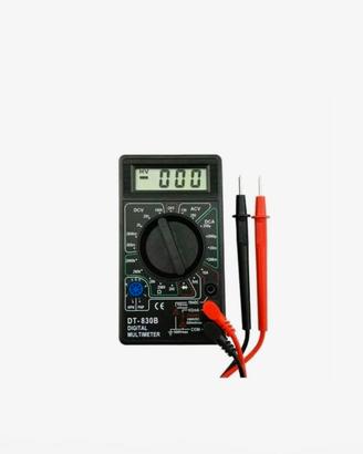 Multimetro digitale DT830B con display LCD.  -Funz