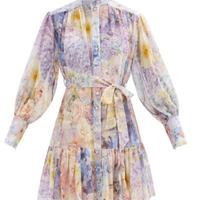 Abito Zimmermann floreale chiffon