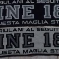 Sciarpa ultras FRIULANI AL SEGUITO Udinese